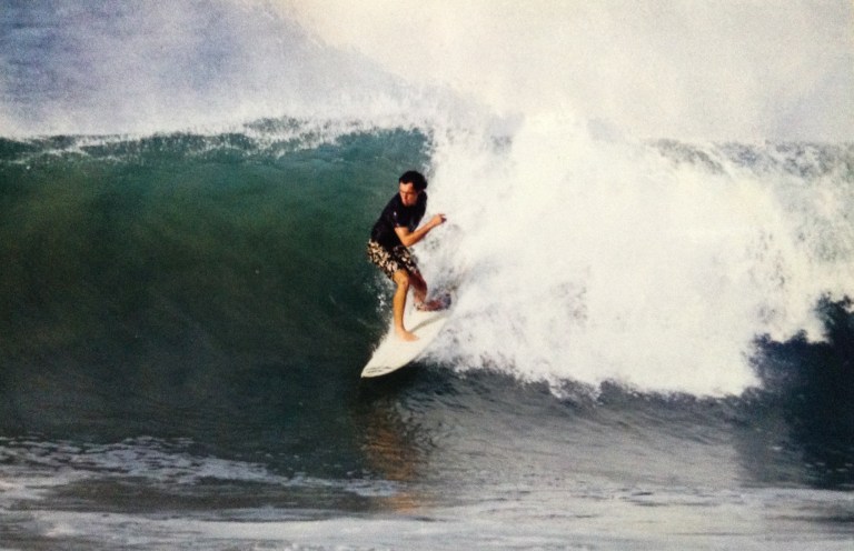 Coyote Painting Walls, Mexpipe, October 2000. Front
