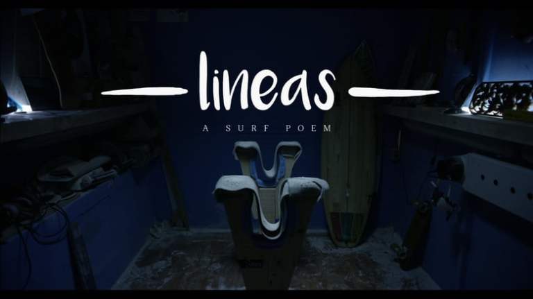 Lineas a Surf Poem
